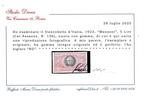 Koninkrijk Italië 1923/1923 - Manzoni 5 lire uitstekend, Gestempeld