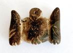 Dong Son Zandsteen Dubbele Buffelhoofd Aanbead Talisman - 33
