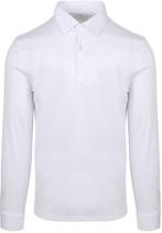 Desoto Longsleeve Poloshirt Essential Wit maat XL Heren, Verzenden, Wit, Desoto, Maat 56/58 (XL)