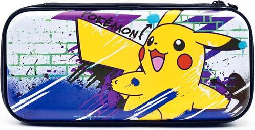 Hori Vault Case voor Nintendo Switch - Pikachu, Spelcomputers en Games, Spelcomputers | Nintendo Switch, Zo goed als nieuw, Verzenden