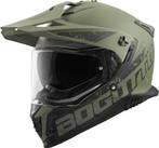 Bogotto FG-601 Duo Groen Fiberglas Enduro Helm, XXL, Nieuw met kaartje, Overige merken, Offroadhelm