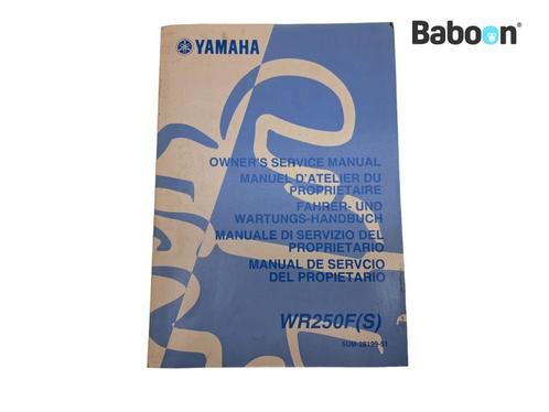 Instructie Boek Yamaha WR 250 F 2001-2006 (WR250 WR250F), Motoren, Onderdelen | Yamaha, Gebruikt, Verzenden