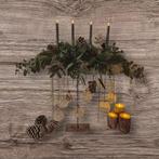 Metalen frame bloemstukhouder hoge standaard met plaat, Ophalen of Verzenden, Nieuw