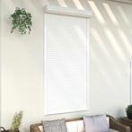 vidaXL Rolluik 110x220 cm aluminium wit, Verzenden, Nieuw