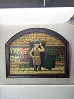 Plaque - Geschilderde Greensted & Sons English Reclamebord -
