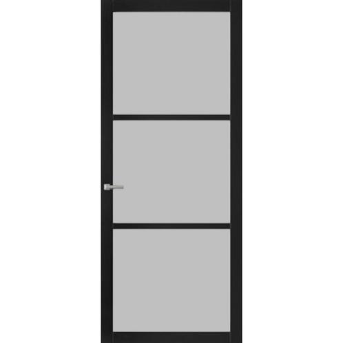 Weekamp binnendeur WK6306 78x213 (Stomp, Rookglas), Doe-het-zelf en Verbouw, Deuren en Horren, Nieuw, Glas, Hout, Binnendeur, 200 tot 215 cm