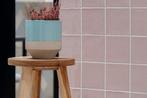 Wandtegel Sottocer Harmony Handvorm Rosa Roze Glans 13x13, Nieuw, Minder dan 20 cm, 10 m² of meer, Wandtegels