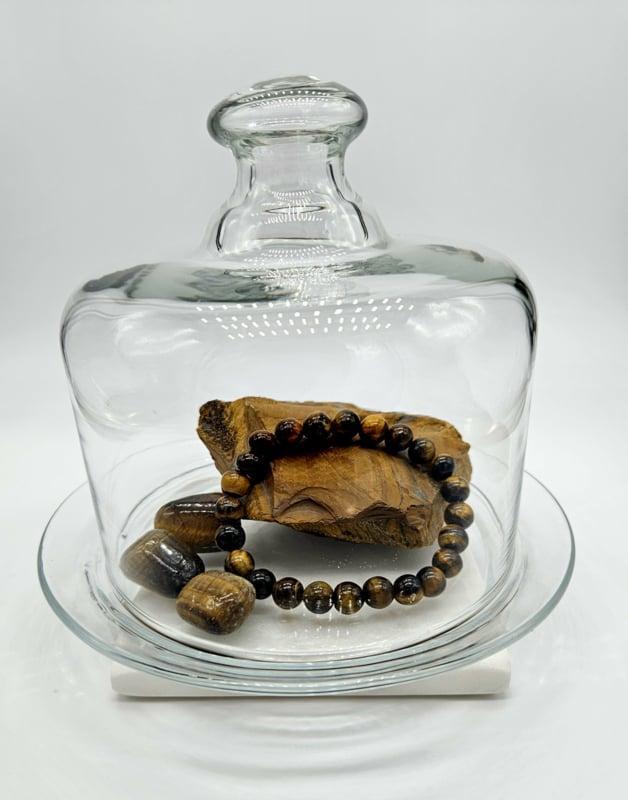 Tijgeroog set Tiger pie, Verzamelen, Mineralen en Fossielen, Ophalen of Verzenden