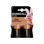 Duracell Alkaline C-batterijen - Langdurige energie - 2 s..., Ophalen of Verzenden, Nieuw