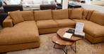 U-Bankstel Sloterdijk - loungebanken - Cognac, Huis en Inrichting, Banken | Sofa's en Chaises Longues, Nieuw, Stof