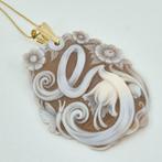 Verguld, Zilver - Cameo - CAMMEO met de hand gegraveerd, Antiek en Kunst