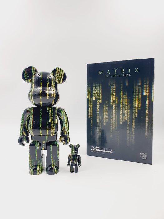 Medicom Toy - Medicom toy Be@rbrick 400% + 100% Matrix, Antiek en Kunst, Kunst | Designobjecten