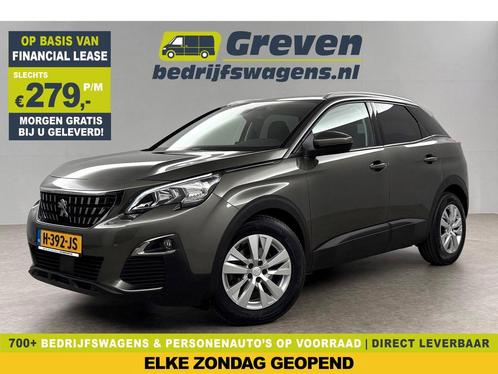 Peugeot 3008 PureTech 360 Cam Carplay LED Clima Cruise PDC, Auto's, Peugeot, Automaat, Benzine, Zilver of Grijs, Verzenden