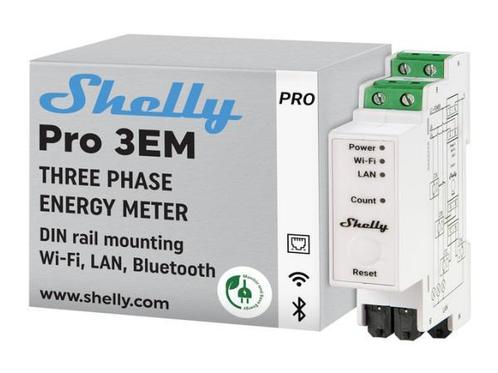 Veiling - Shelly Pro 3EM WLAN Bluetooth en LAN 3-fasen energ, Doe-het-zelf en Verbouw, Elektra en Kabels