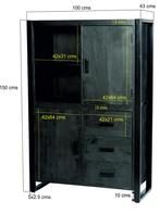 Norris 100 cm-12378, Huis en Inrichting, Kasten | Overige, Ophalen of Verzenden, Nieuw