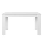 Eetkamerset Nora eethoek 7-delig tafel en stoelen wit en crè, Verzenden, Nieuw