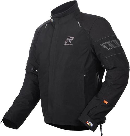 Rukka R-EX 2.0 Zwart Waterdichte Textiele Motorjas, Motoren, Kleding | Motorkleding, Heren, Nieuw met kaartje, Jas | textiel, Verzenden