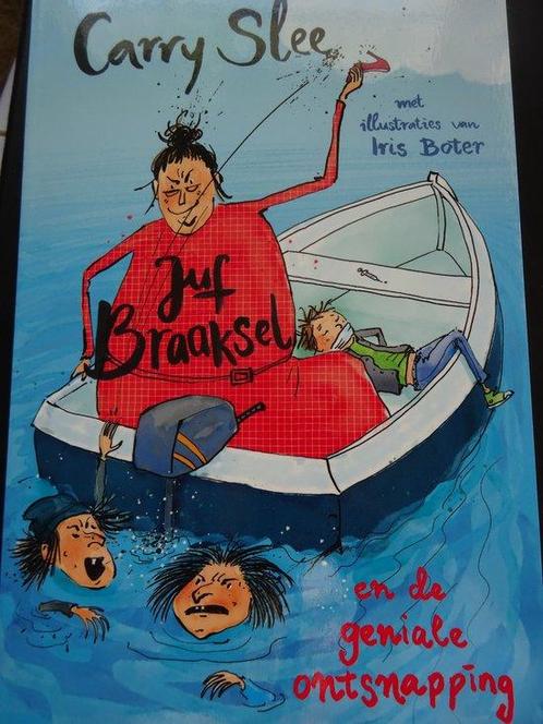 Carry Slee Juf Braaksel en de geniale ontsnapping, Boeken, Overige Boeken, Gelezen, Verzenden