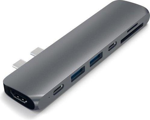 Satechi Type-C PRO Hub - 4K HDMI voor MacBook Air/Pro - Spac, Computers en Software, Apple Macbooks, Nieuw, Verzenden