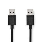 USB A naar USB A kabel | 1 meter | USB 3.0 (Vertind koper), Verzenden, Nieuw
