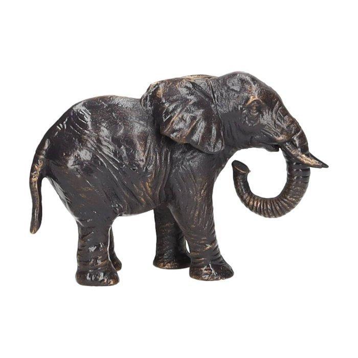 Beeldje - Elephant - IJzer, Antiek en Kunst, Kunst | Designobjecten
