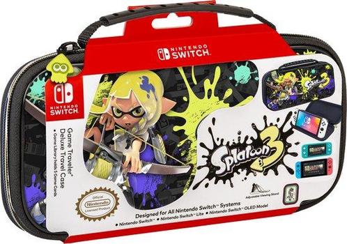 Game Traveler - Nintendo Switch case - Splatoon 3, Spelcomputers en Games, Spelcomputers | Overige Accessoires, Verzenden