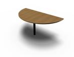 Bureau aanbouwdeel halfrond 80x160cm