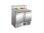 SARO Pizzawerkbank met glasvitrine - PS 200 G, Verzenden, Nieuw in verpakking, Koelen en Vriezen