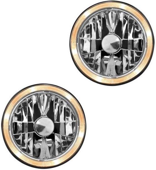 Koplampen VW Golf II Angel Eyes clear chroom, Auto-onderdelen, Overige Auto-onderdelen, Ophalen of Verzenden