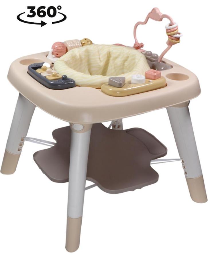 Tryco Zebra Beige 3-in-1 Activiteitentafel TR-927075, Kinderen en Baby's, Speelgoed | Buiten | Voertuigen en Loopfietsen, Nieuw