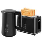 TRUUSK Waterkoker Broodrooster Set 1,5L Waterkoker 2 Toastpl, Verzenden, Nieuw