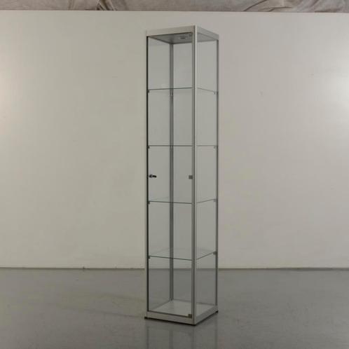 Vitrinekast Officenow - Glas - 201,50 x 40 x 40 cm, Zakelijke goederen, Kantoor en Winkelinrichting | Kantoormeubilair en Inrichting