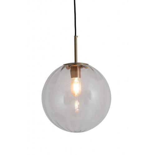 SALE: -17% Light & Living Hanglamp Magdala - Glas - Goud -, Huis en Inrichting, Lampen | Hanglampen, Nieuw, 50 tot 75 cm, Verzenden