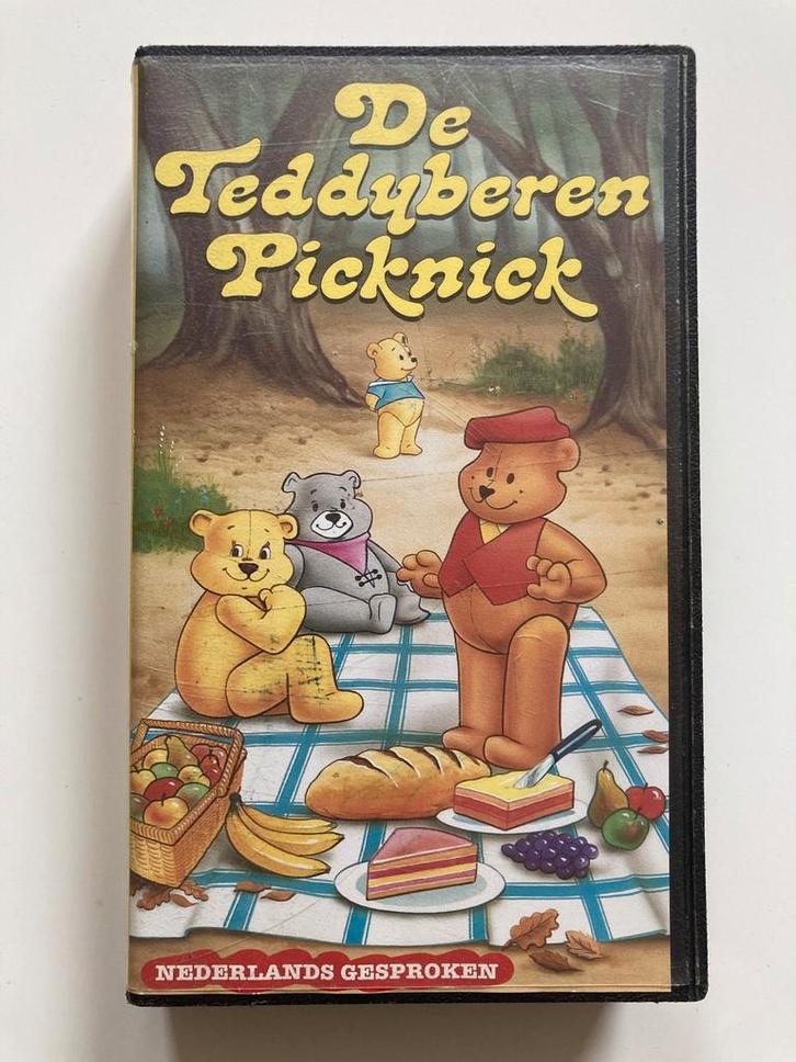 DE TEDDYBEREN PICKNICK (VHS), Cd's en Dvd's, VHS | Film, Gebruikt, Verzenden