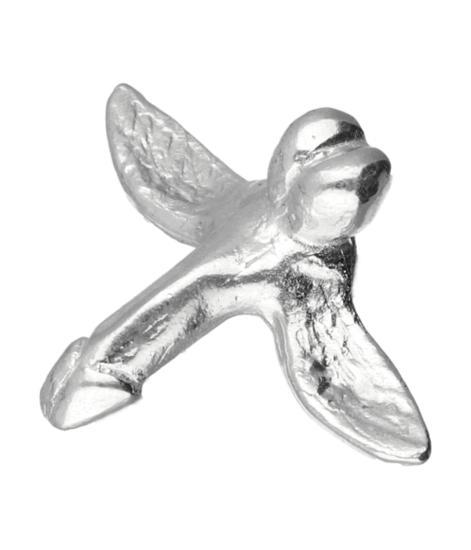 Zilveren Penis met vleugels kettinghanger, Sieraden, Tassen en Uiterlijk, Kettinghangers, Verzenden