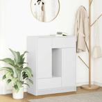 vidaXL Dressoir met lades en deuren 73x31x90 cm wit, Verzenden, Nieuw, Overige houtsoorten