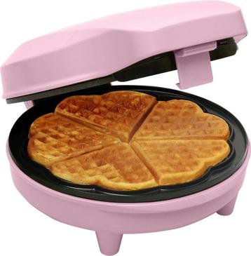 Bestron Wafelijzer voor klassieke hartwafels, Wafelmaker beschikbaar voor biedingen