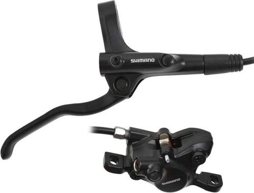 Shimano schijfremset (achter) MT200 zwart, Fietsen en Brommers, Fietsonderdelen, Zo goed als nieuw, Ophalen of Verzenden