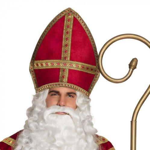 Mijter Sint Nicolaas, Kleding | Heren, Carnavalskleding en Feestkleding, Nieuw, Ophalen of Verzenden