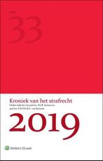 9789013158632 Kroniek van het strafrecht 2019 | Tweedehands, Verzenden, Zo goed als nieuw, H.J.B. Sackers