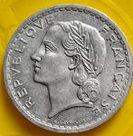Frankrijk. 5 Francs 1945-C Lavrillier Alu (Zonder