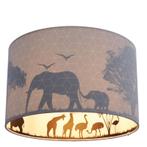 Grijze dieren kinderkamer plafondlamp Safari, Binnenzijde, Kinderen en Baby's, Ophalen of Verzenden, Nieuw