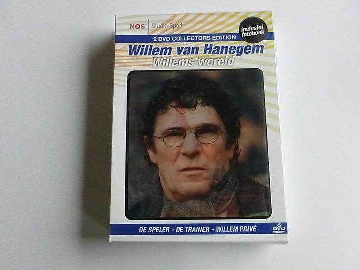 Willem van Hanegem - Willems Wereld (2 DVD + boek), Cd's en Dvd's, Dvd's | Documentaire en Educatief, Zo goed als nieuw, Verzenden