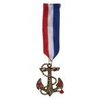 Broche met lintje en anker - Sieraden, Ophalen of Verzenden, Nieuw