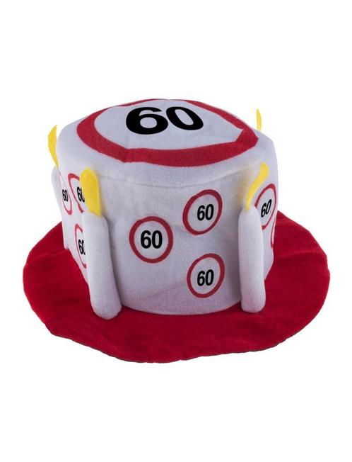 Feesthoed Verkeersborden 60 jaar, Kleding | Dames, Carnavalskleding en Feestkleding, Nieuw, Ophalen of Verzenden