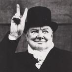 Alfred Eisenstaedt (1898–1995) - Sir Winston Churchill, V
