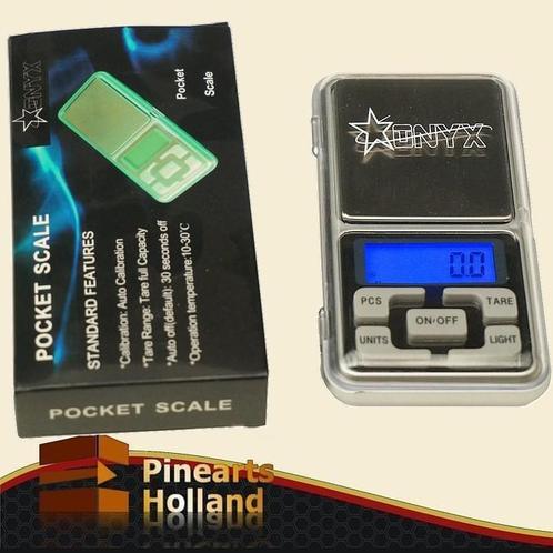 Onyx Zakweegschaal Pocketweegschaal (300g x 0,01g), Doe-het-zelf en Verbouw, Weegschalen, Precisieweegschaal, Nieuw, Minder dan 50 kg
