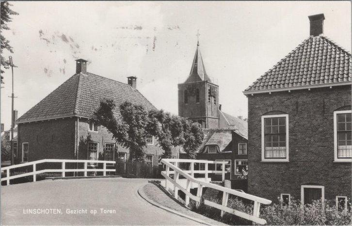 LINSCHOTEN - Gezicht op Toren, Verzamelen, Ansichtkaarten | Nederland, Verzenden