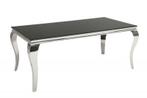 Elegante design eettafel MODERN BAROK 180cm zwart, Huis en Inrichting, Tafels | Eettafels, Ophalen of Verzenden, Nieuw