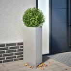 vidaXL Plantenbakken 2 st driehoek 40x40x75 cm, Tuin en Terras, Verzenden, Nieuw, Metaal